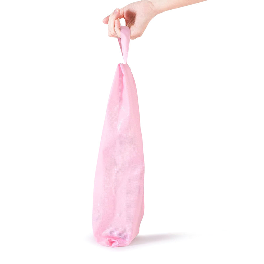 Pack All pink shoe bag with dustproof separation for clean luggage organization