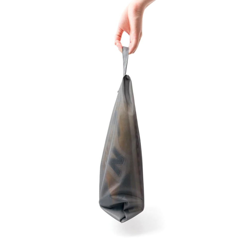 Pack All grey shoe bag with soft fabric design for shoe surface protection