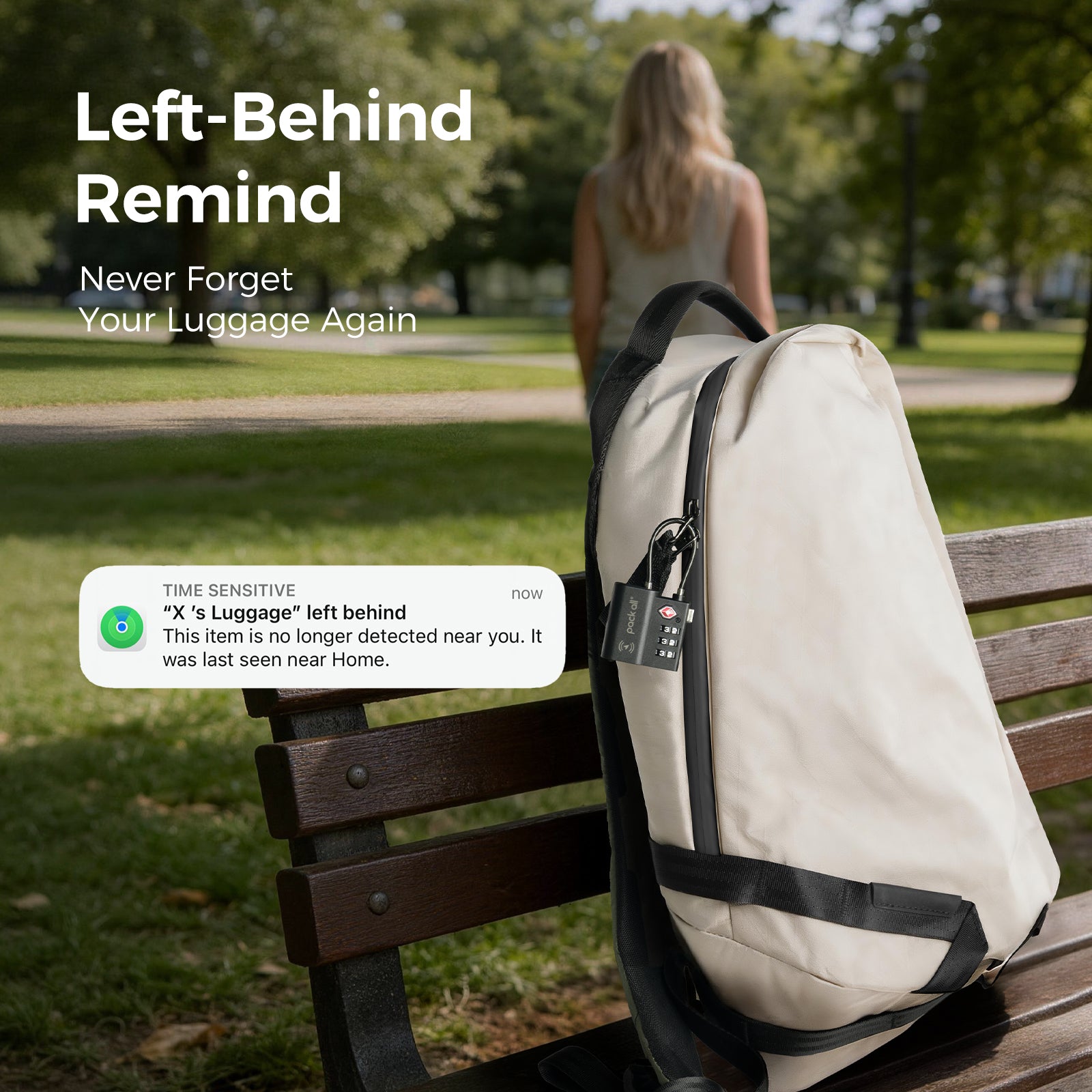 Anti-Lost Tracking Luggage Lock