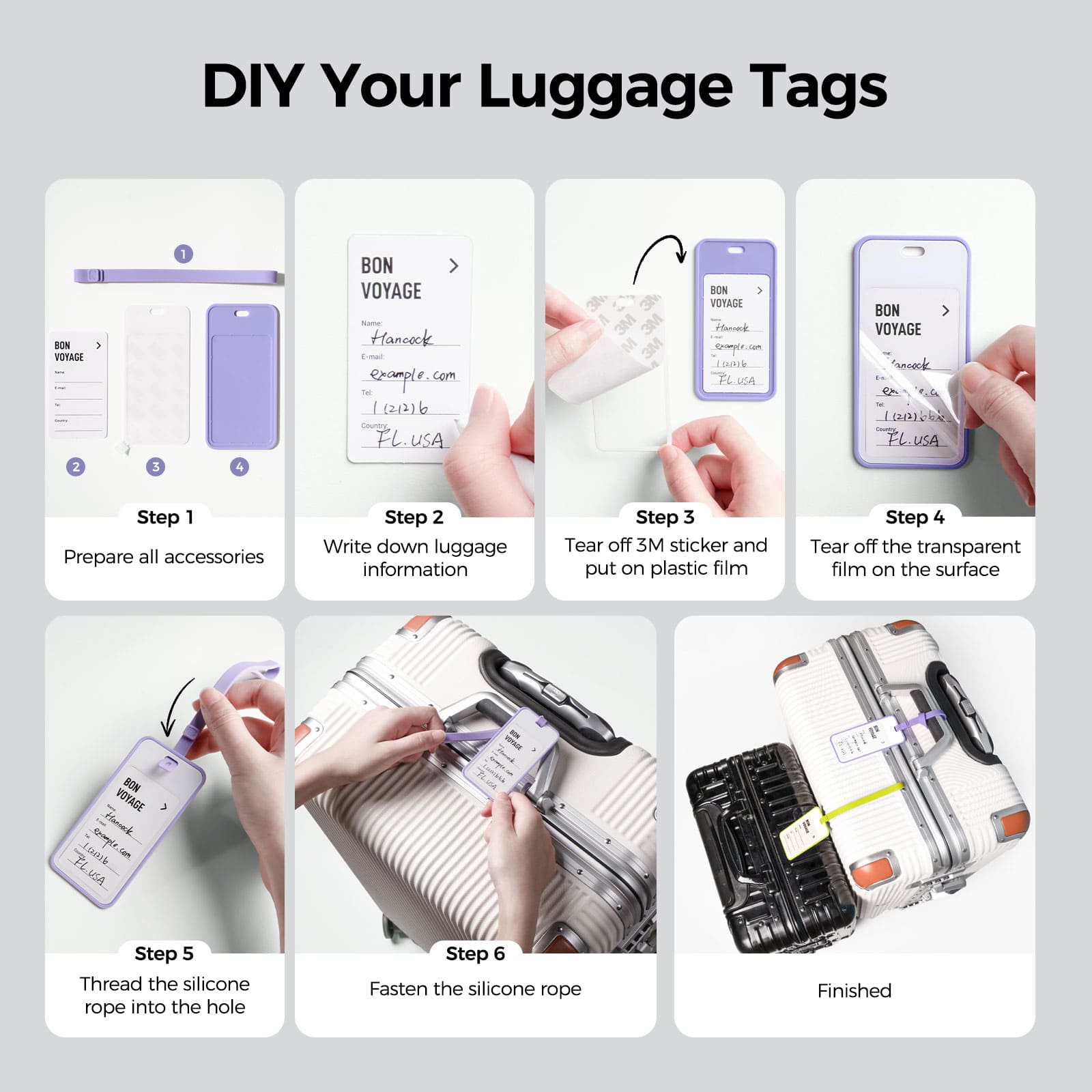Travel Suitcase Tags