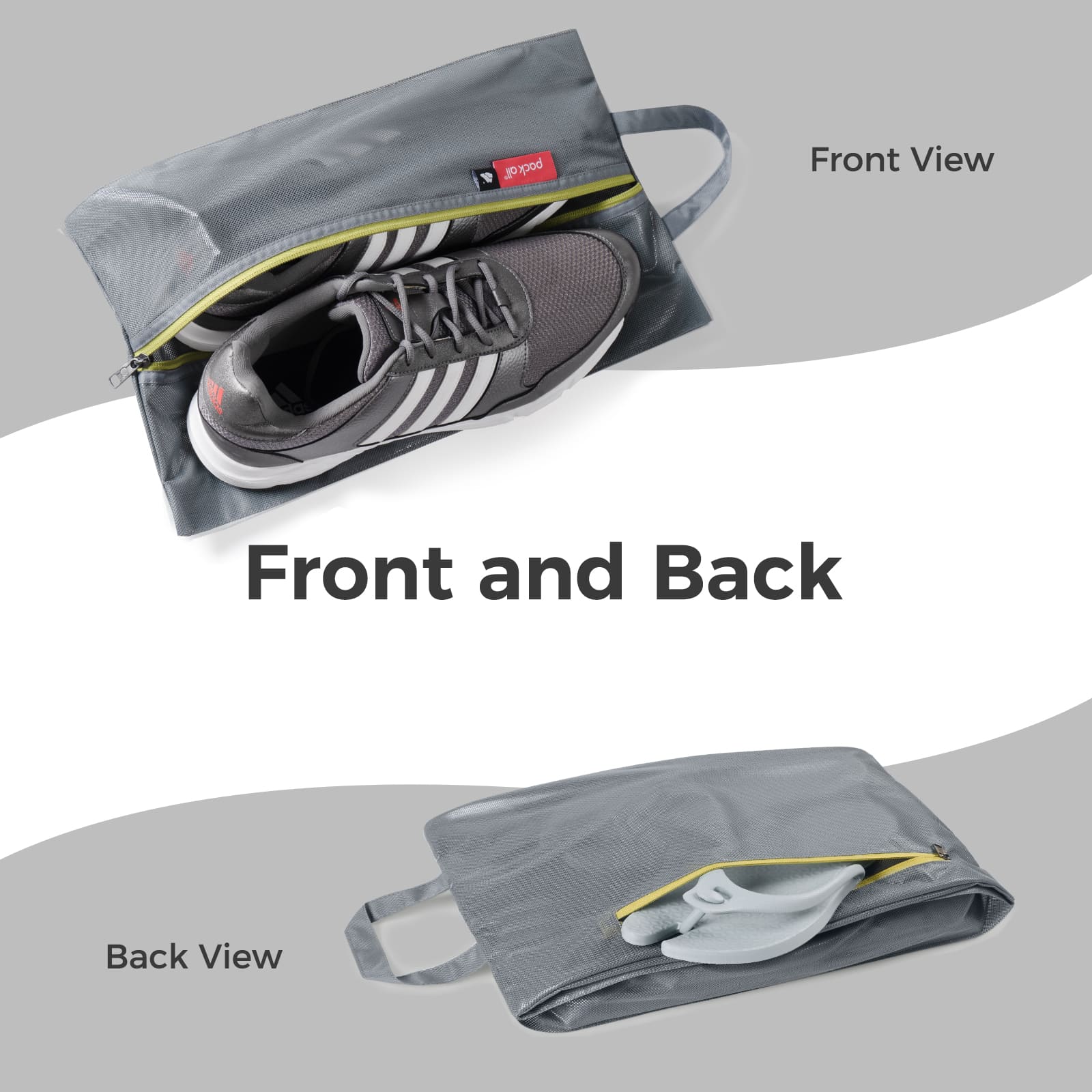 Travel Shoe Bags With Dual Pocket