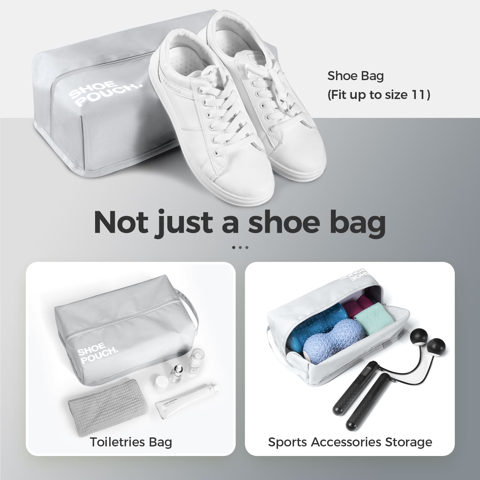 Shoe Bag — Water-Resistant, Odor-Resistant