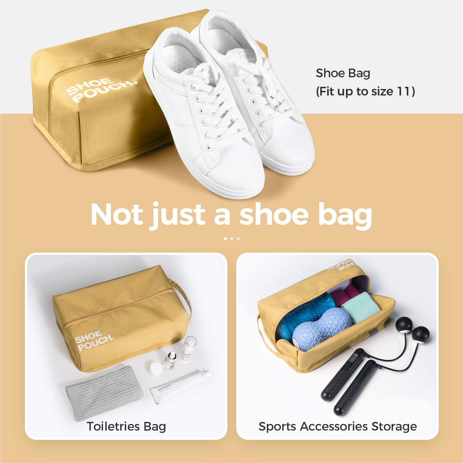 Shoe Bag — Water-Resistant, Odor-Resistant