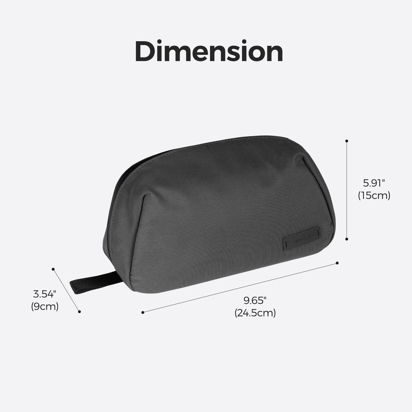Curved Toiletry Bag