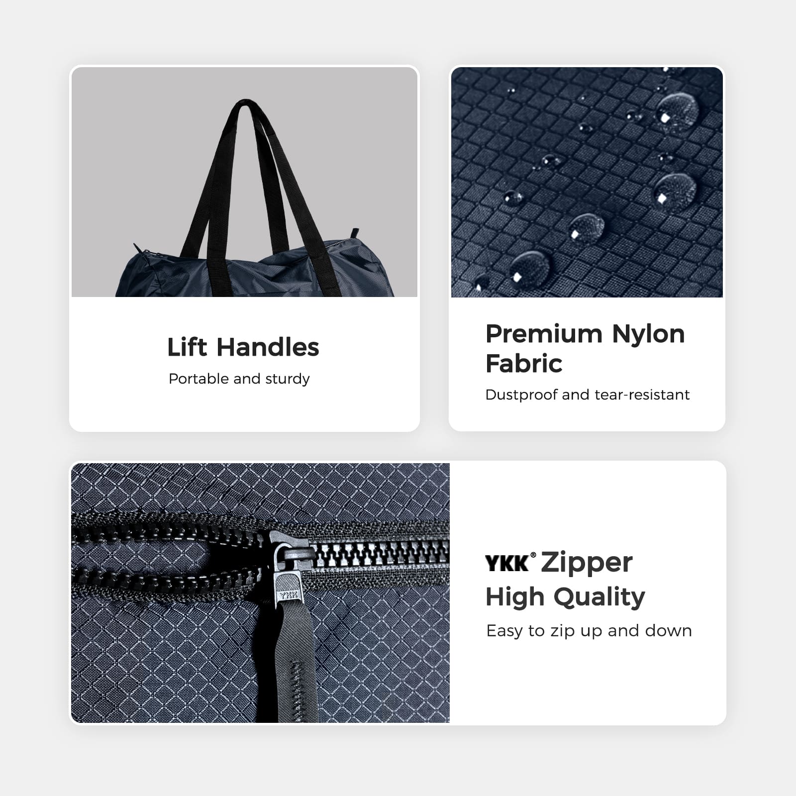 45L Foldable Duffel Bag