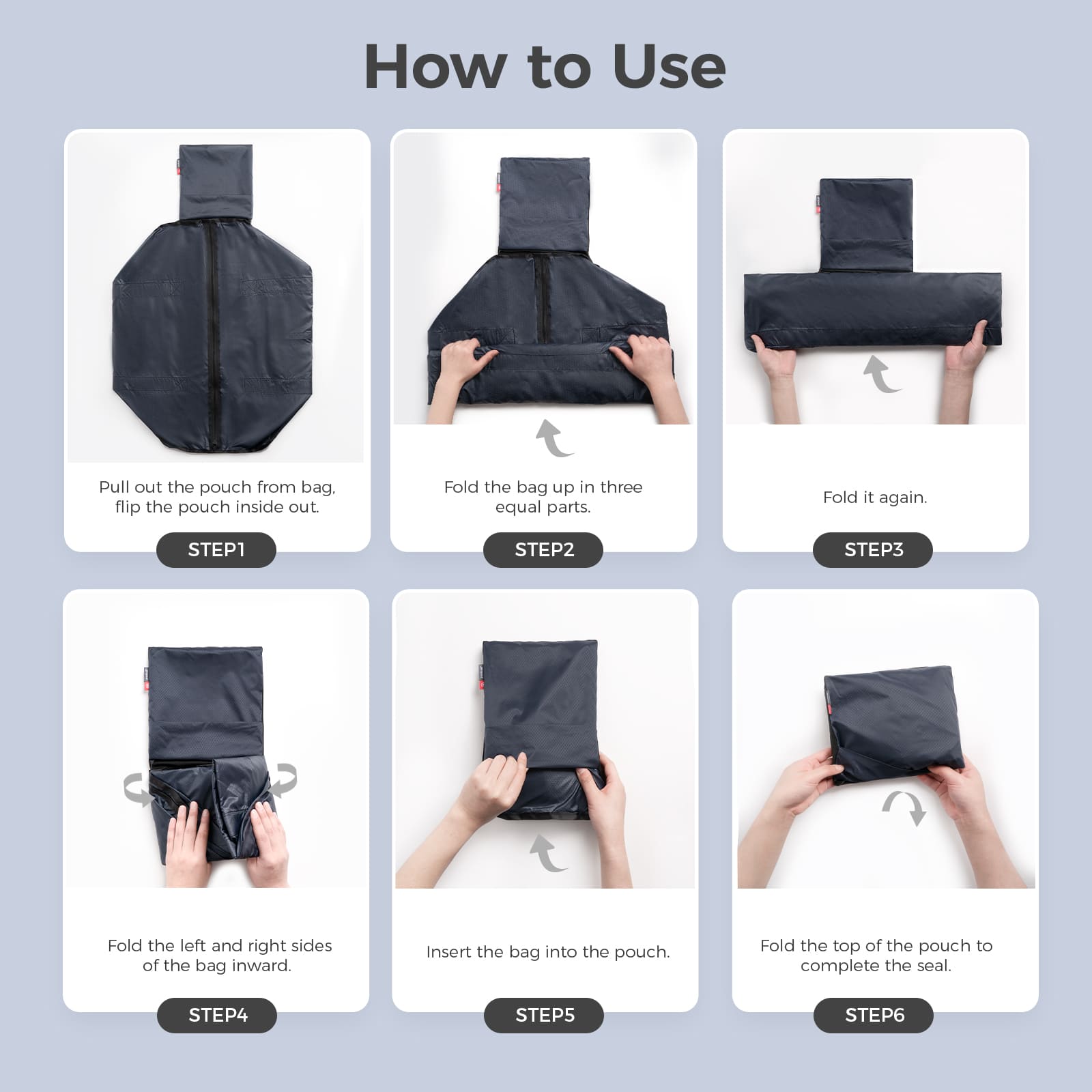 45L Foldable Duffel Bag