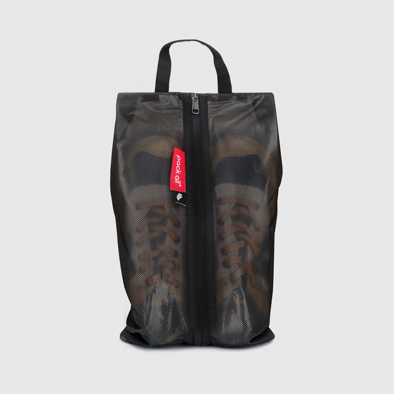 black shoe bag