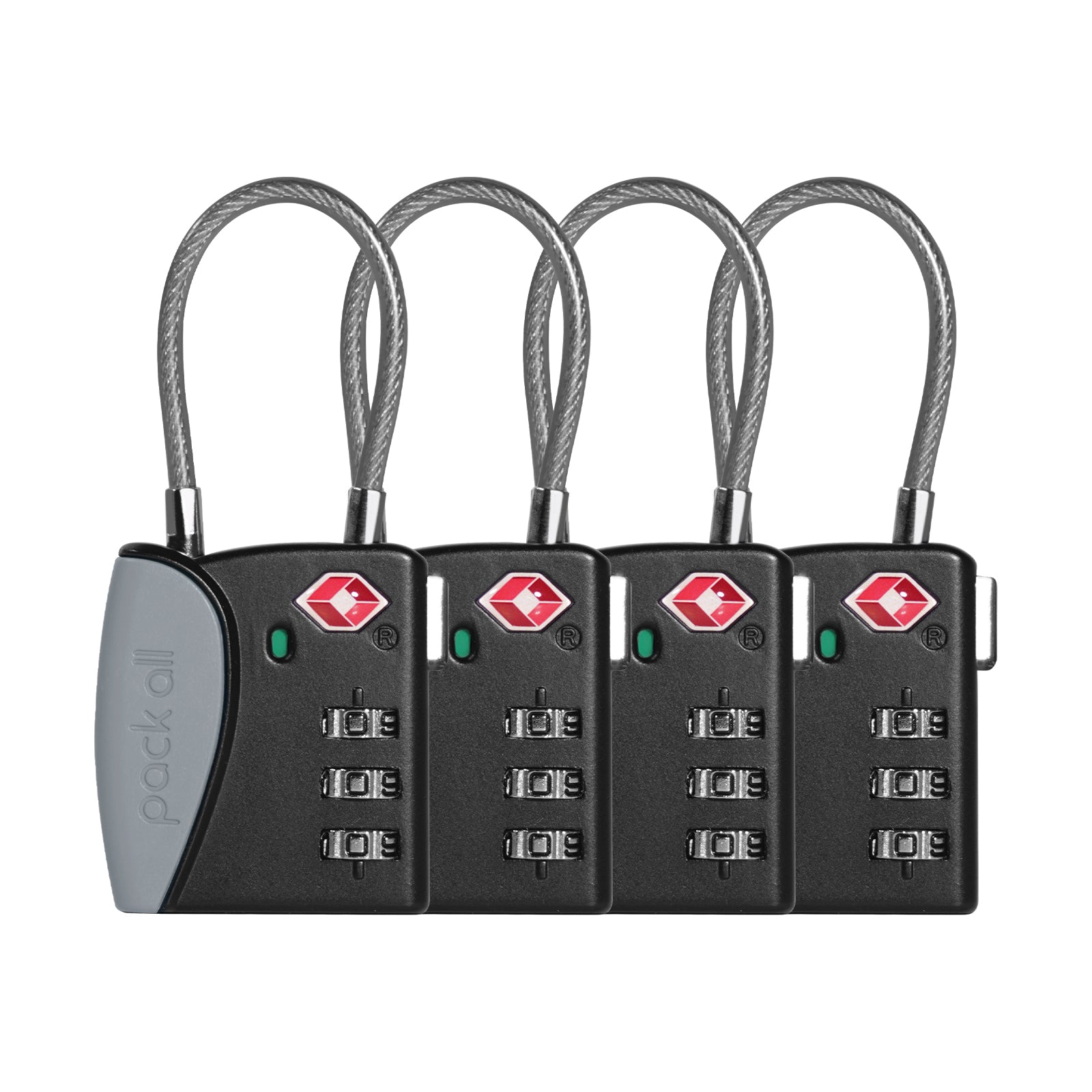 Cable Lock — TSA Approved, Easy to Set