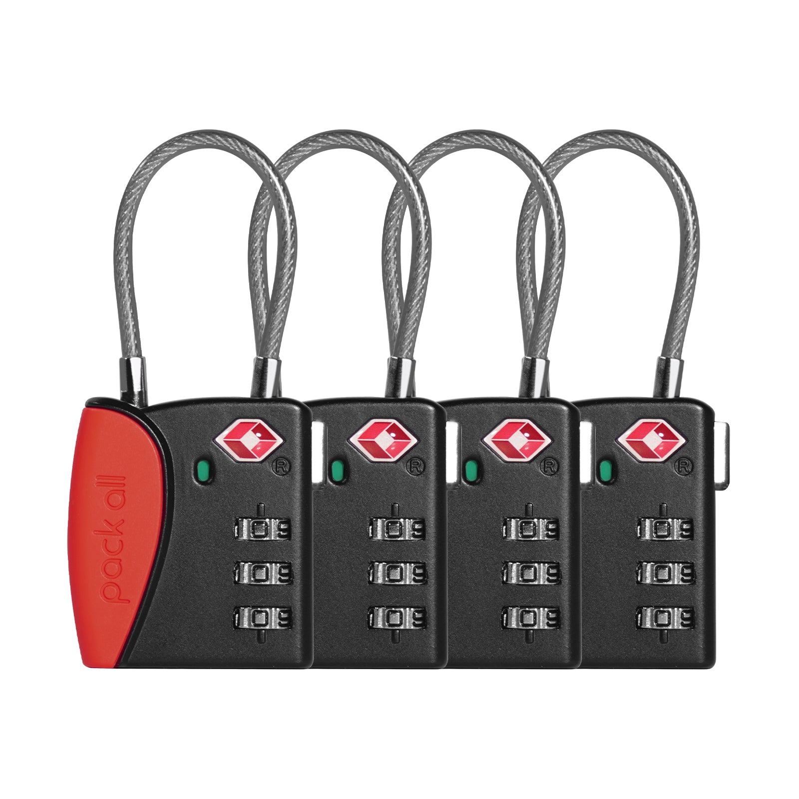 Cable Lock — TSA Approved, Easy to Set