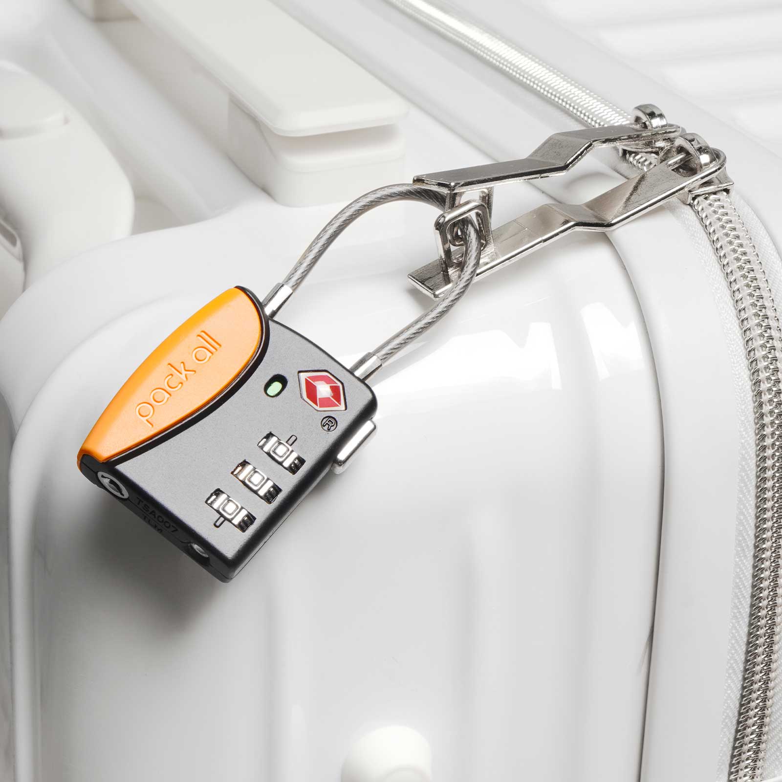 Cable Lock — TSA Approved, Easy to Set