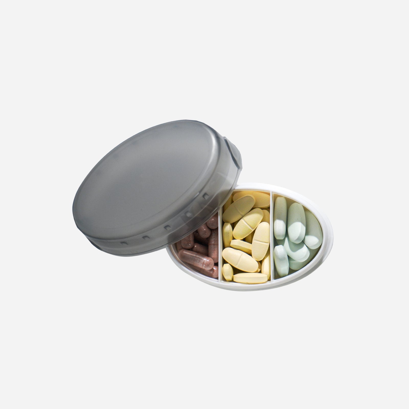 3 Compartments Pill Box