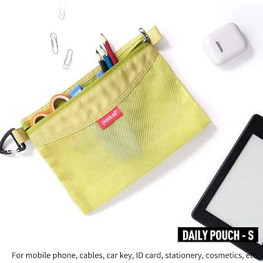 Bolsa con cremallera resistente al agua.