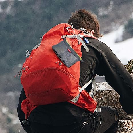 Bolsa con cremallera resistente al agua.