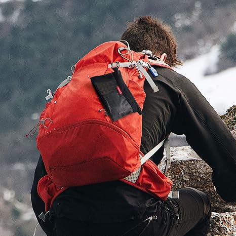 Bolsa con cremallera resistente al agua.