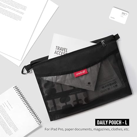 Bolsa con cremallera resistente al agua.