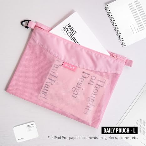 Bolsa con cremallera resistente al agua.
