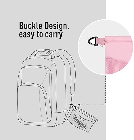 Bolsa con cremallera resistente al agua.