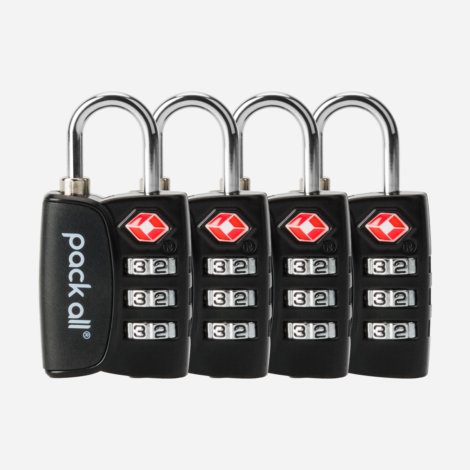 3 Digit Combination TSA Padlocks