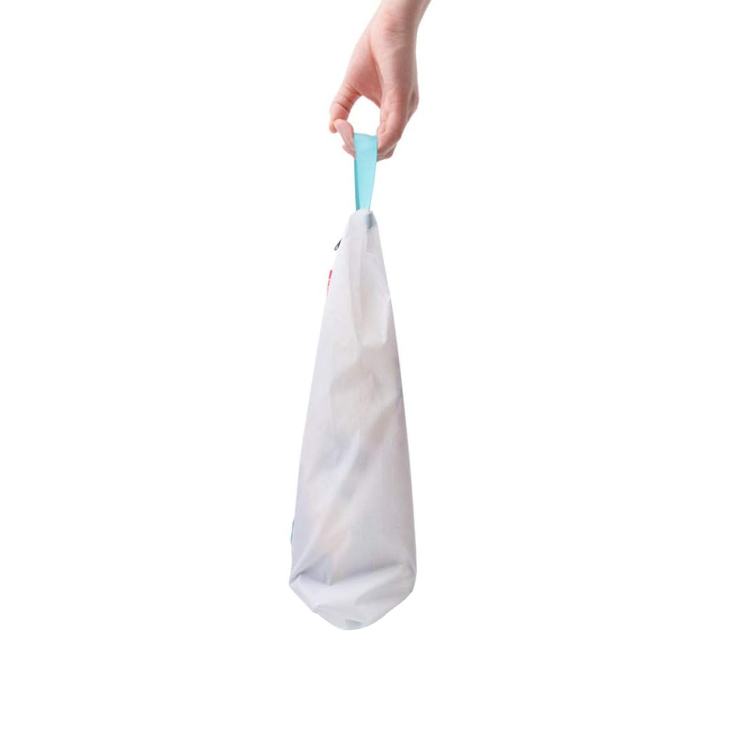 Pack All white shoe bag with water resistant protection for travel shoe storage