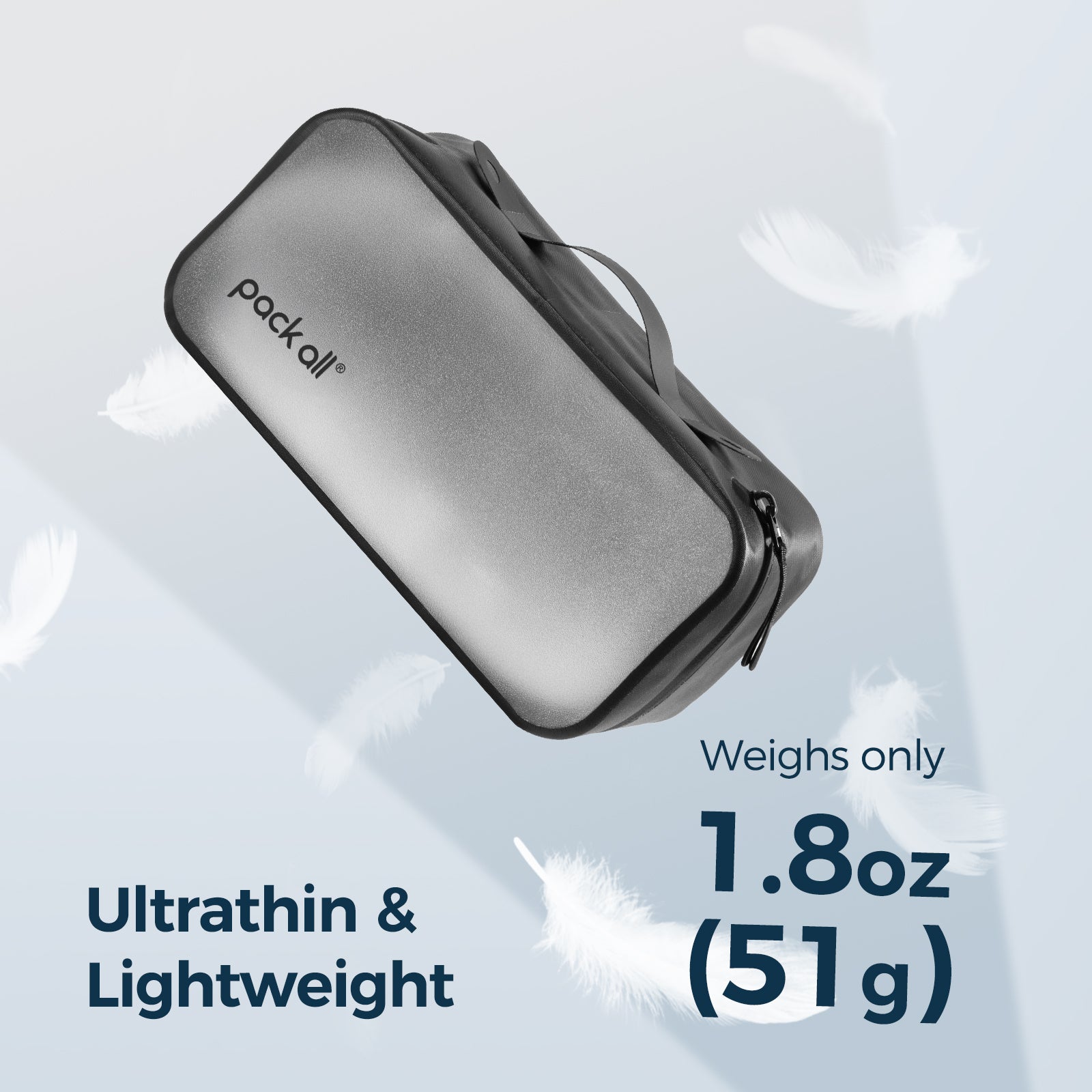 Pack All compression cube (small size) with structured design and shape retention for travel packing organization