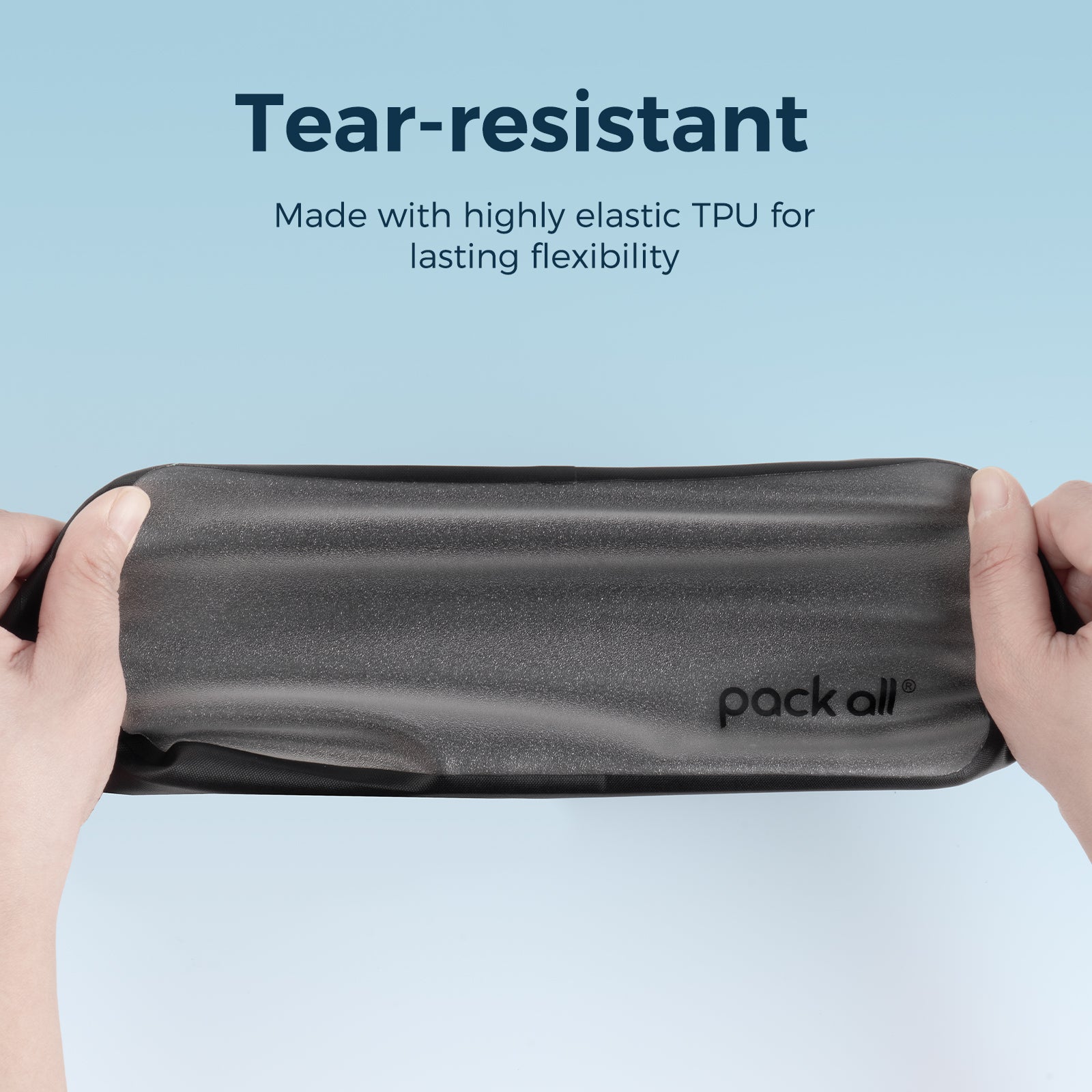 Pack All compression cube with travel packing system and luggage organization for travel packing organization