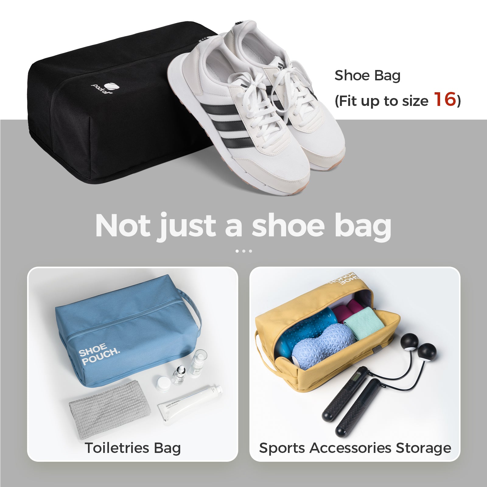 Shoe Bag — Water-Resistant, Odor-Resistant