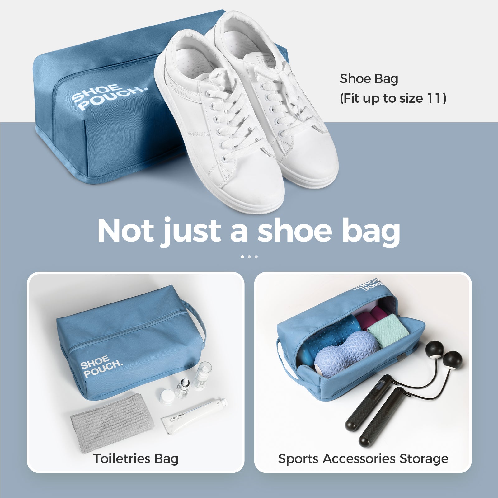 Shoe Bag — Water-Resistant, Odor-Resistant