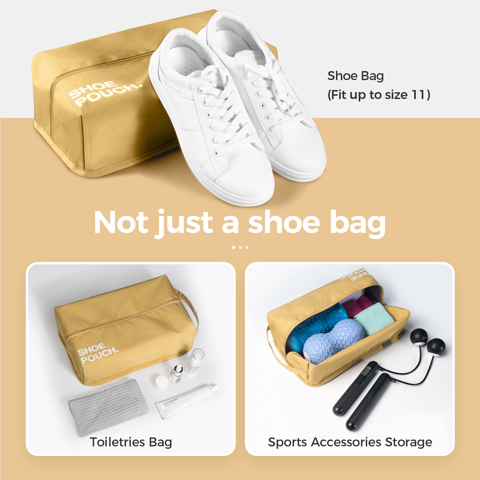 Shoe Bag — Water-Resistant, Odor-Resistant