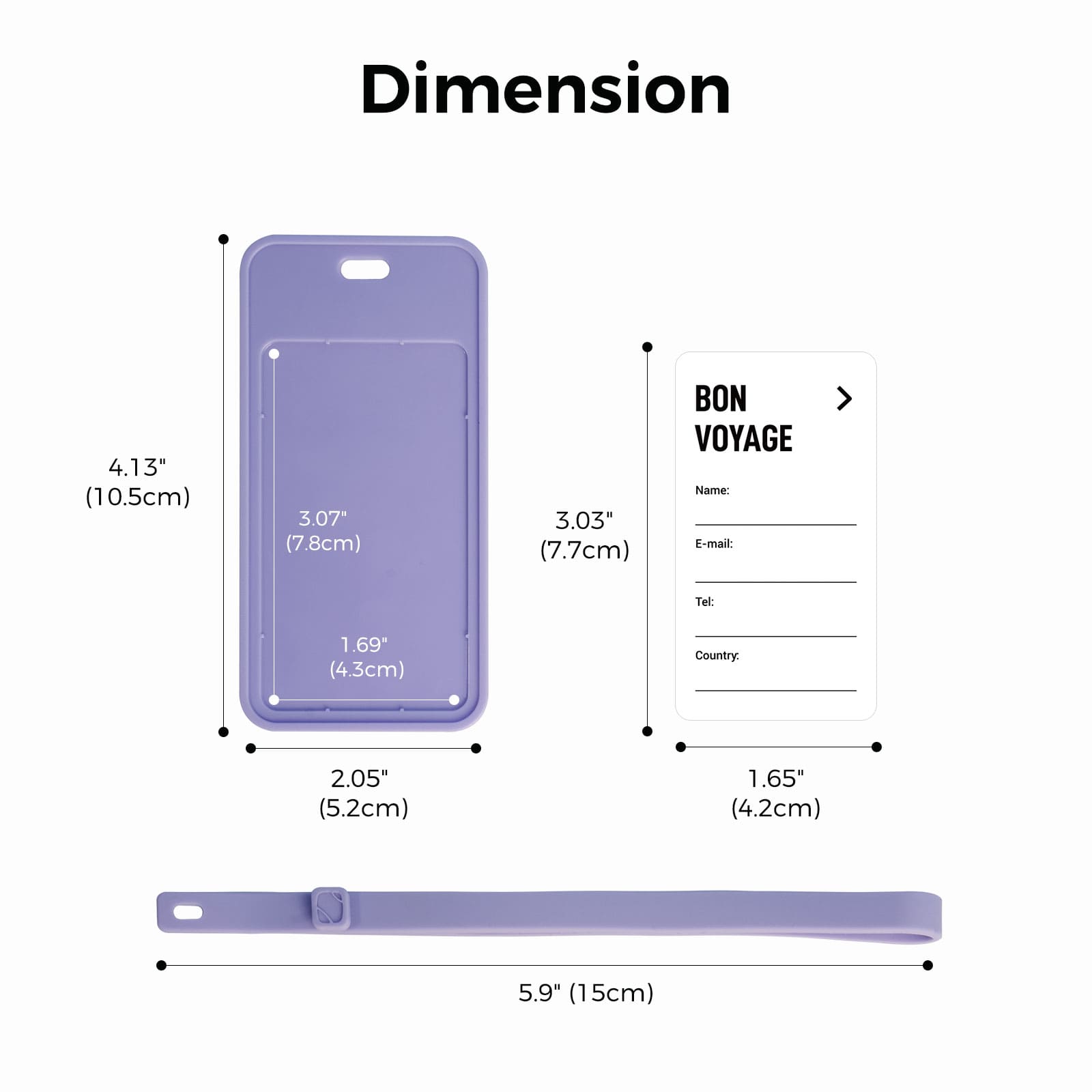 Travel Suitcase Tags