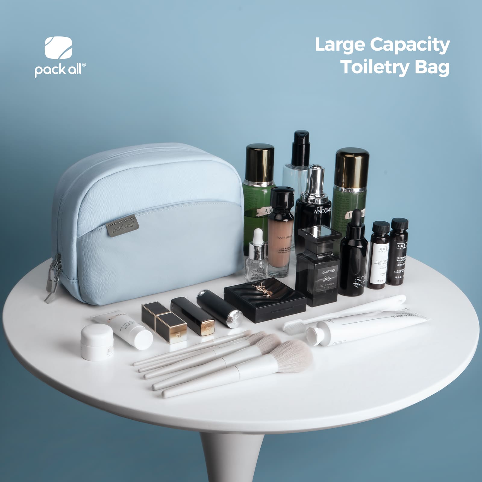 Estuche de maquillaje resistente al agua 