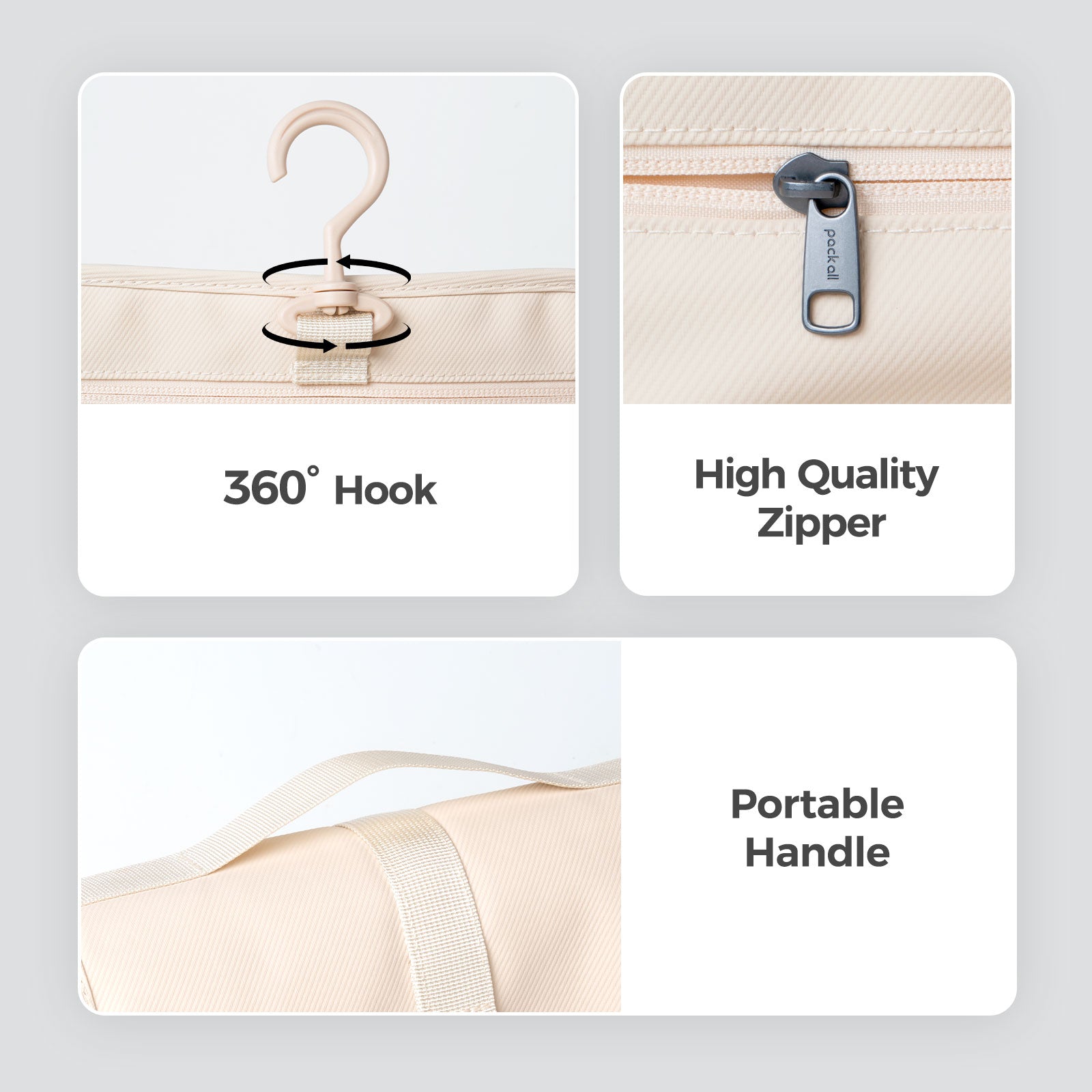 Estuche de maquillaje resistente al agua 