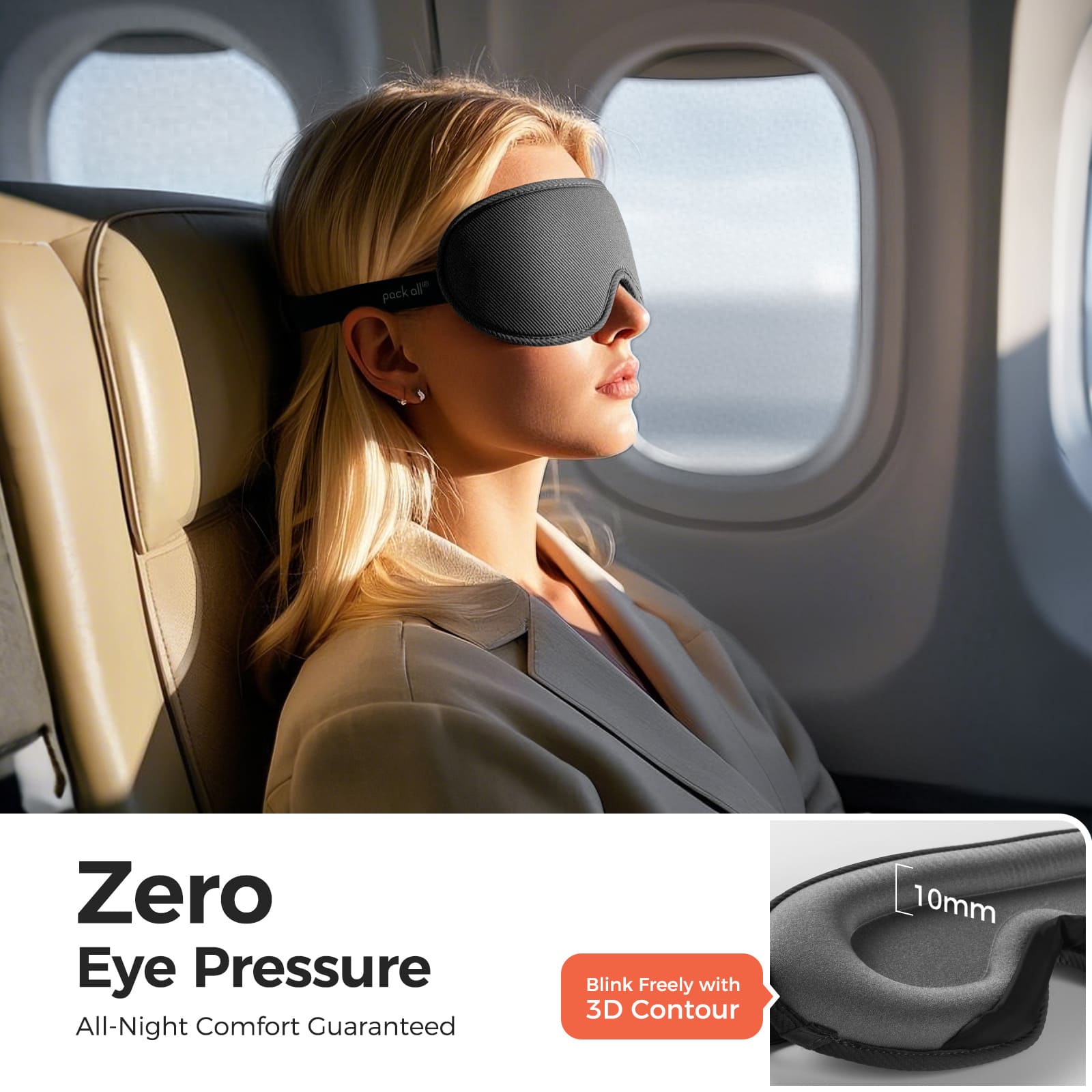 Light Blocking Sleep Mask