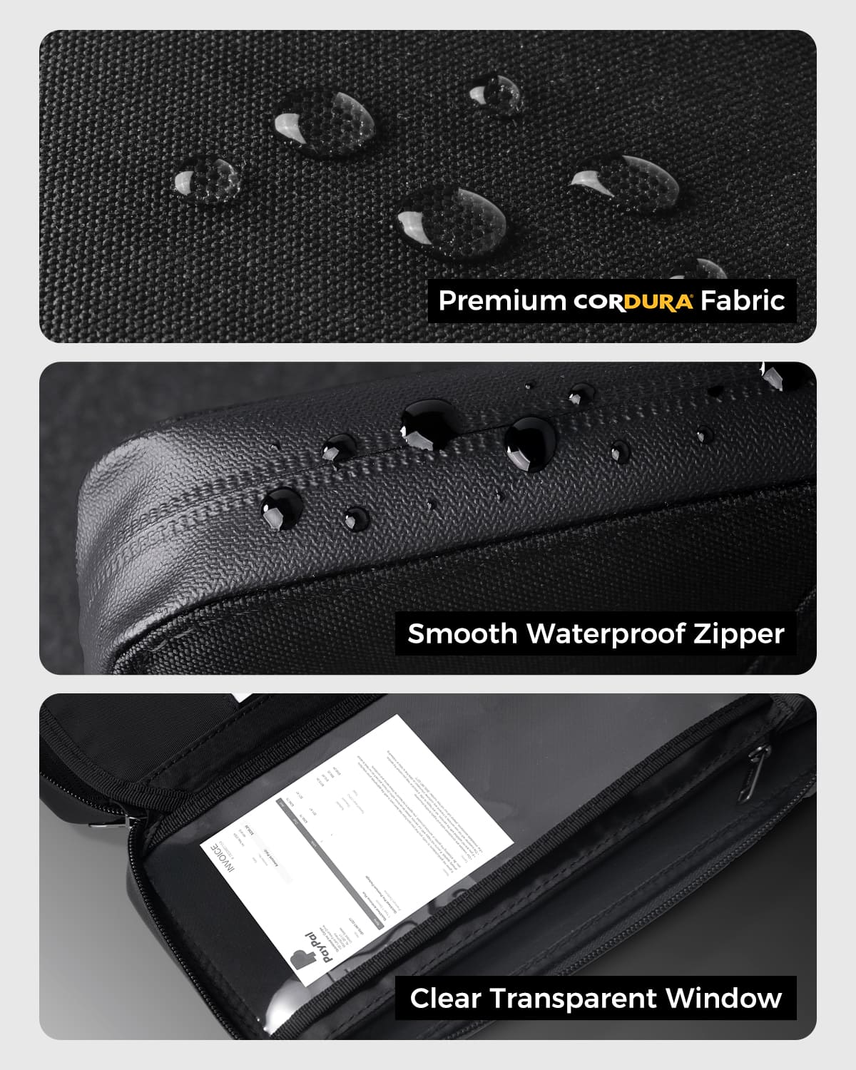 Travel Passport Holder with RFID Blocker