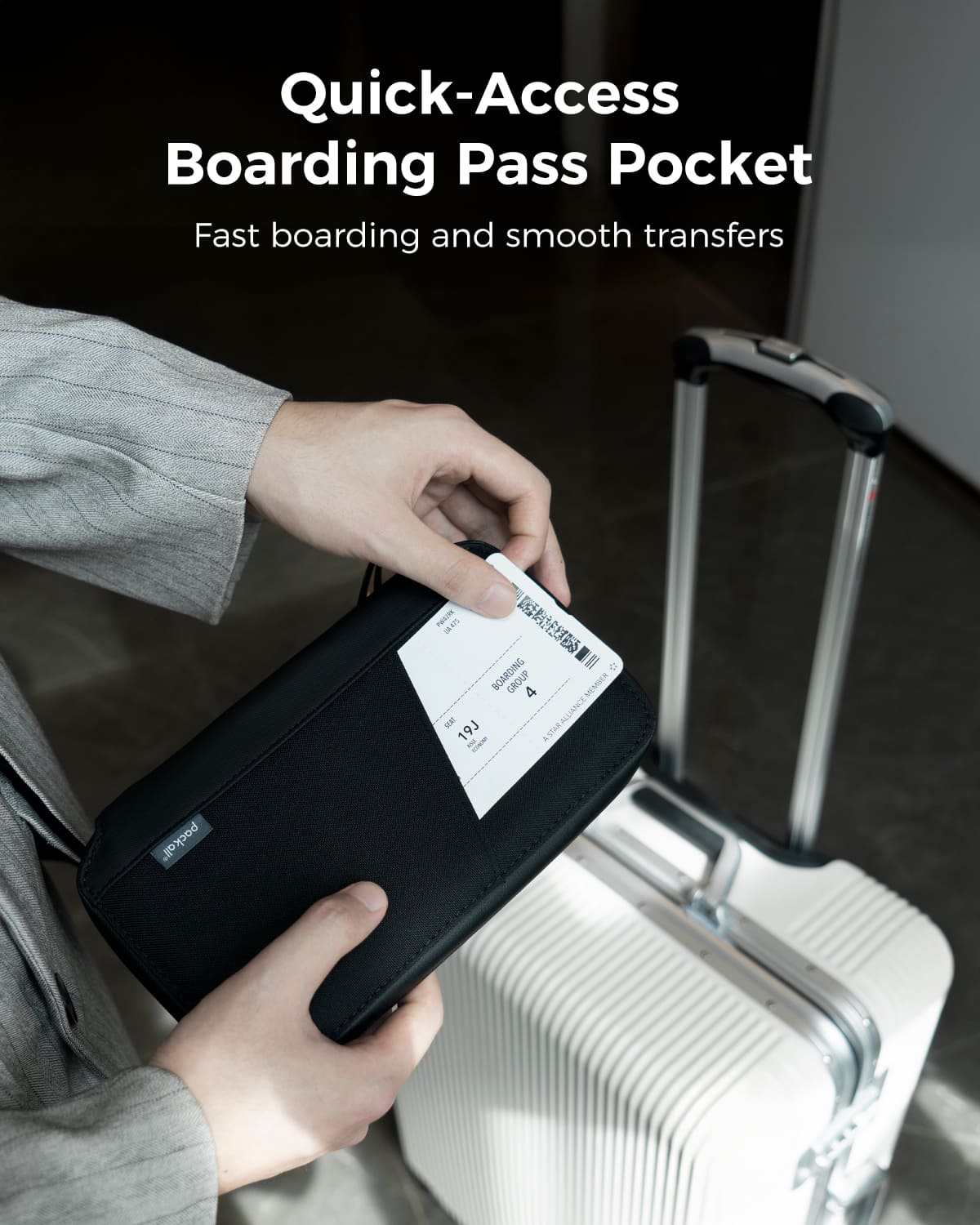 Travel Passport Holder with RFID Blocker