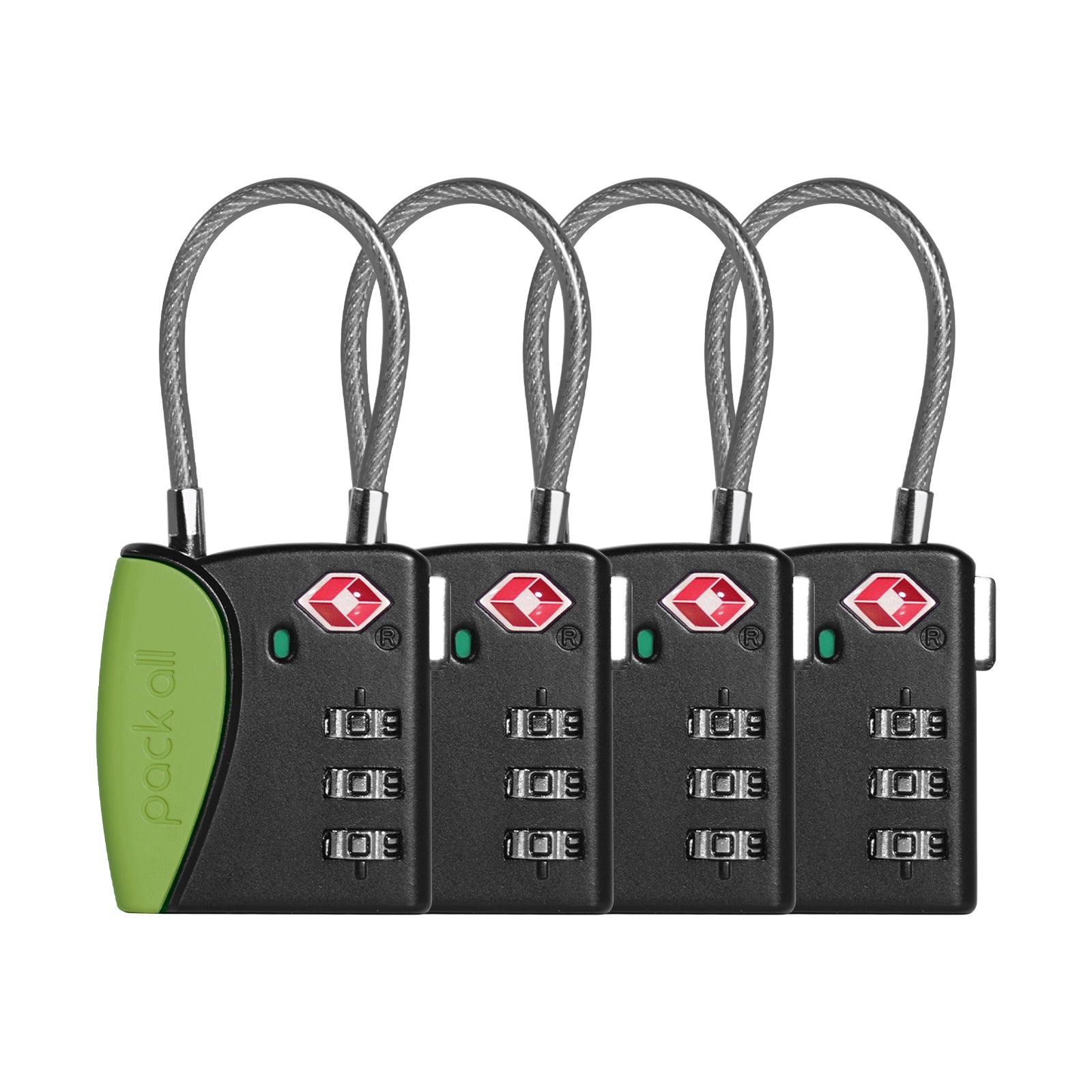 Cable Lock — TSA Approved, Easy to Set