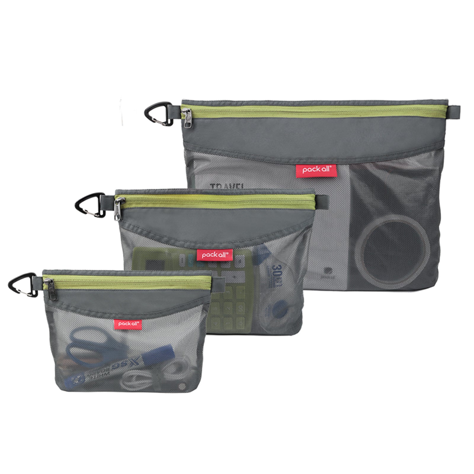 Pochette zippée résistante à l'eau 